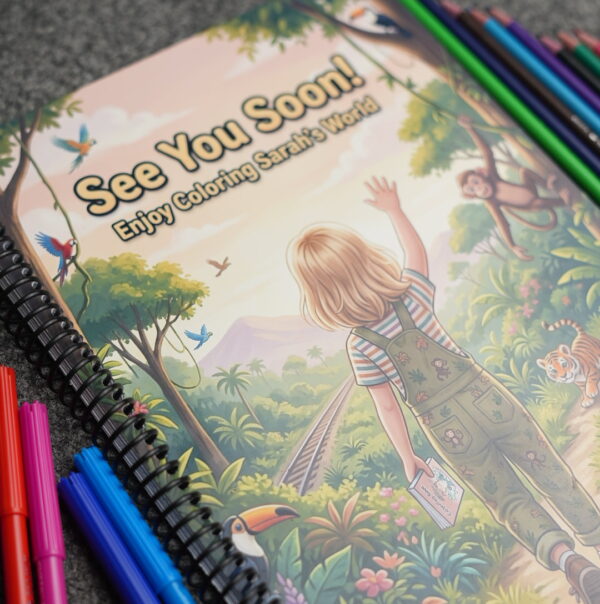 Personalized Coloring Book — Your Child Is the Hero