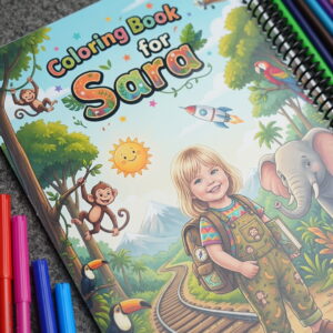 Personalized Coloring Book — Your Child Is the Hero