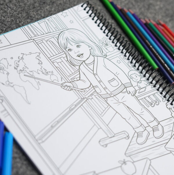 Personalized Coloring Book — Your Child Is the Hero