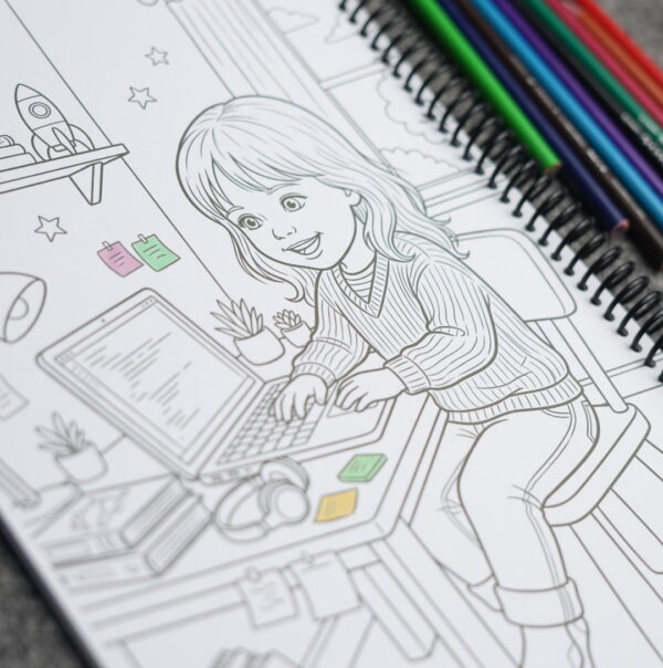 Personalized Coloring Book — Your Child Is the Hero