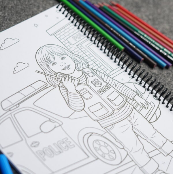 Personalized Coloring Book — Your Child Is the Hero
