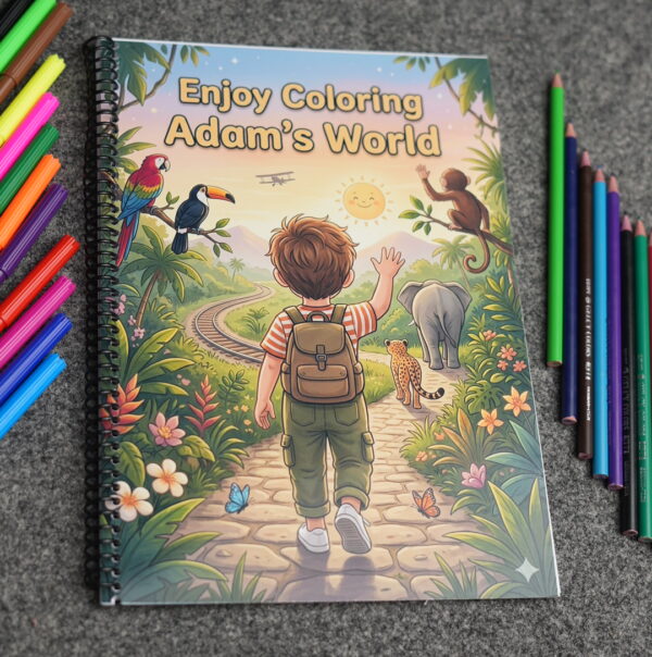Personalized Coloring Book — Your Child Is the Hero