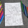 Personalized Coloring Book — Your Child Is the Hero
