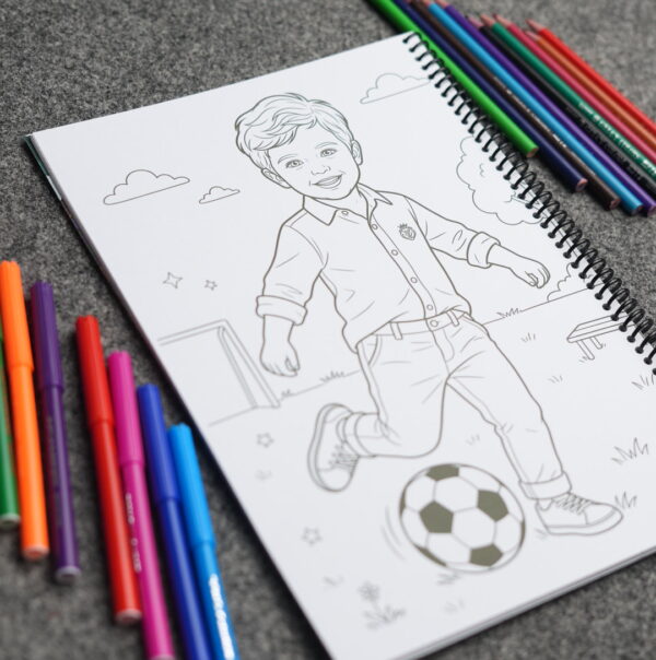 Personalized Coloring Book — Your Child Is the Hero